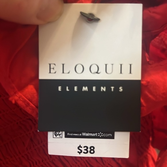 Eloquii Elements Chic Red Jumpsuit ❤️ PLUS SIZE 18 - Picture 2 of 10